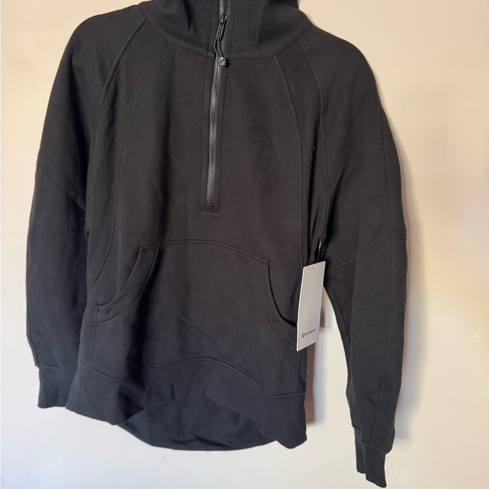 NWT Lululemon Athletica Scuba Oversized Funnel Neck Half Zip